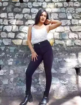 Independent Chennai escort in stylish outfit
